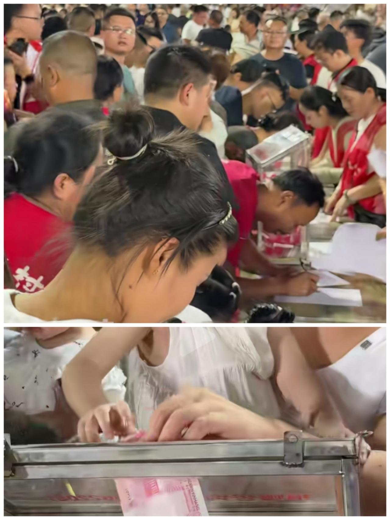 淋过雨的人，总想着为别人撑伞
 
看完榕江百姓自发为广西水灾募捐的新闻，瞬间被这