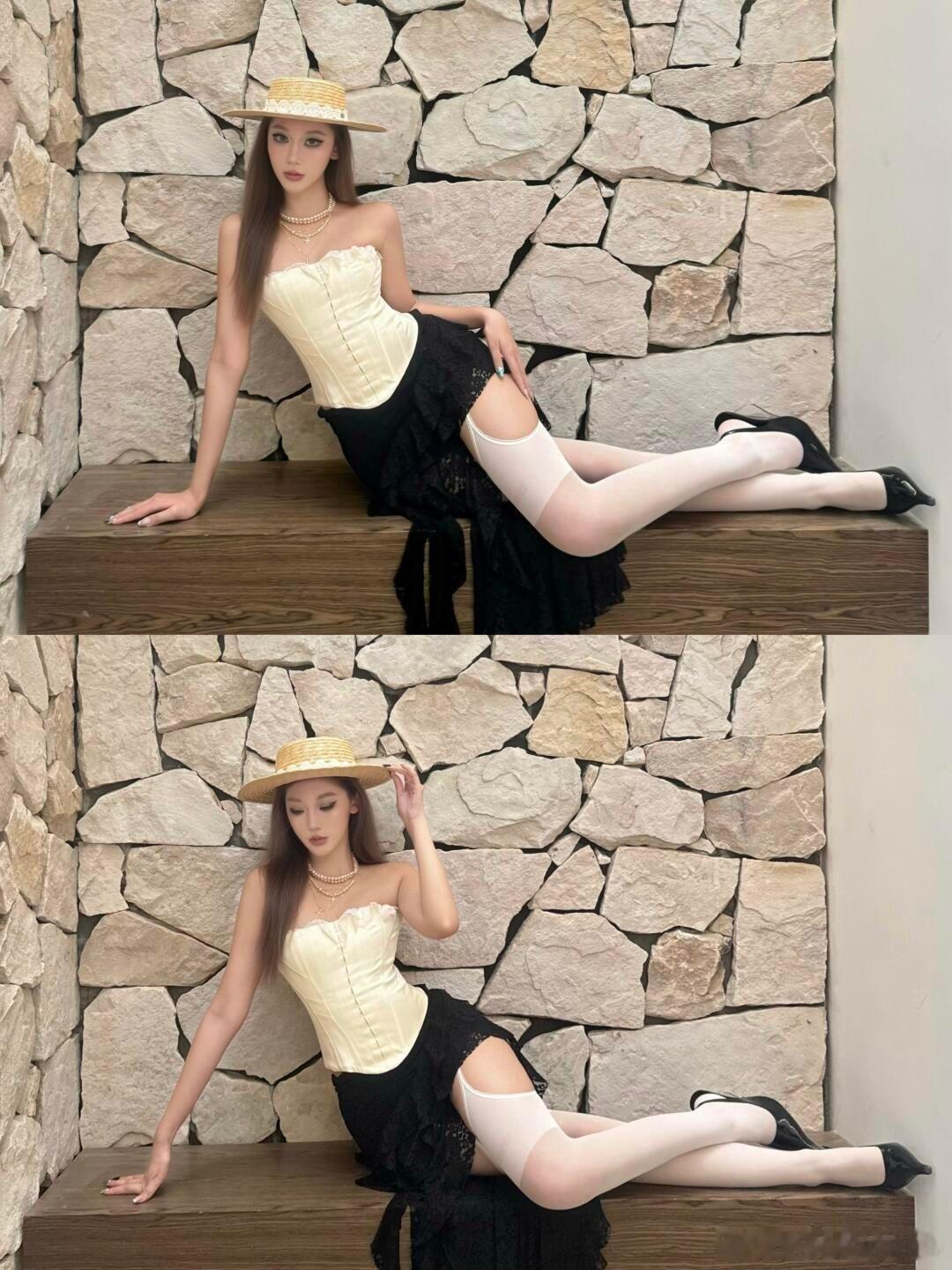 黑白搭配，极致的视觉对比 ​​​