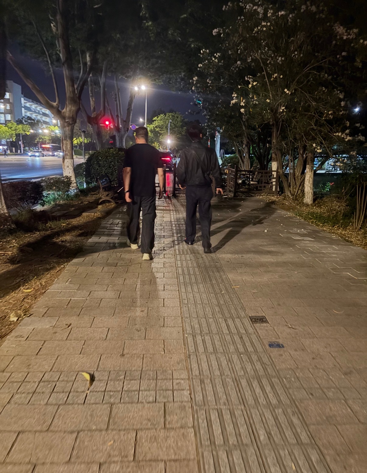 张凌赫深夜回南师大在南师大门口偶遇张凌赫 “请问你是张凌赫学长吗” 