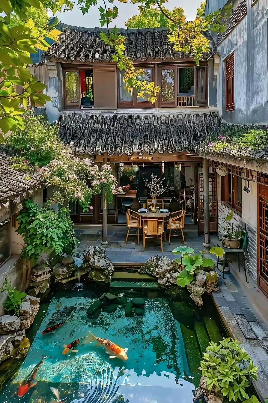 中国人的血脉是什么时候觉醒的？
以前对喝茶，养花，养鱼，小院子。
没什么感觉。