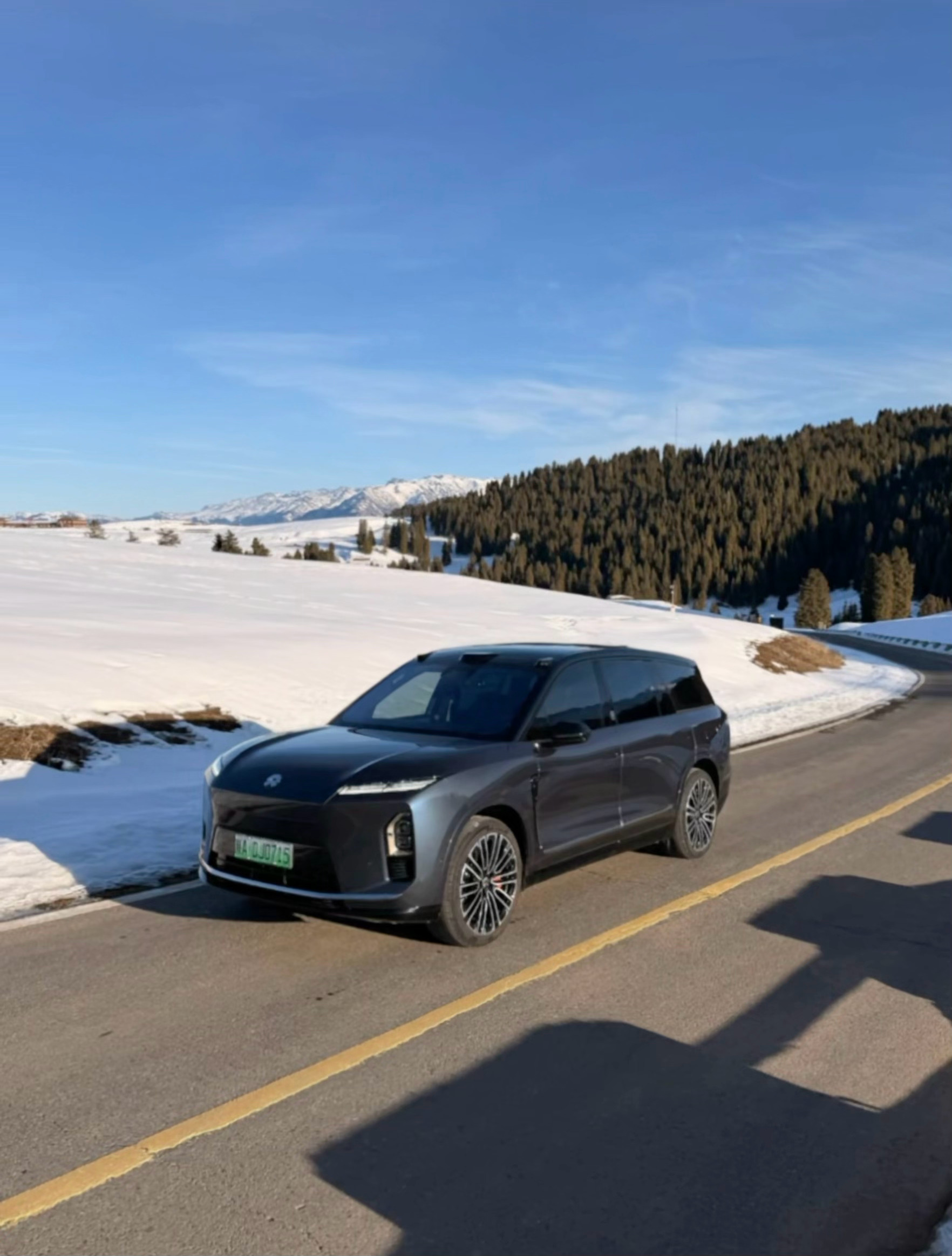 当ES8有了3D效果…蔚来全新es8西安自驾新疆 昌吉