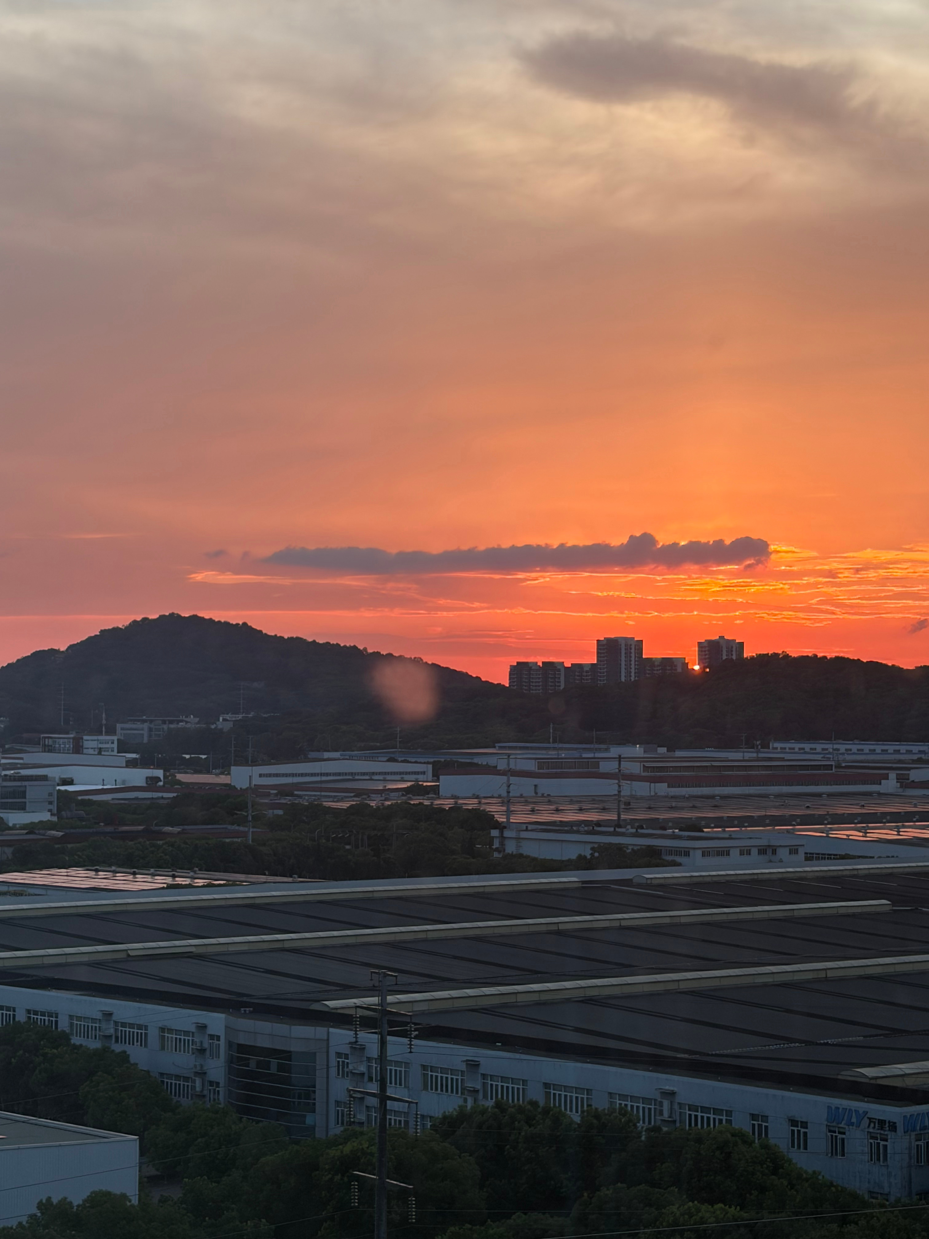 台风来之前的好天气这种天气 困在办公室里 实在是难熬啊虽然确实有点热 