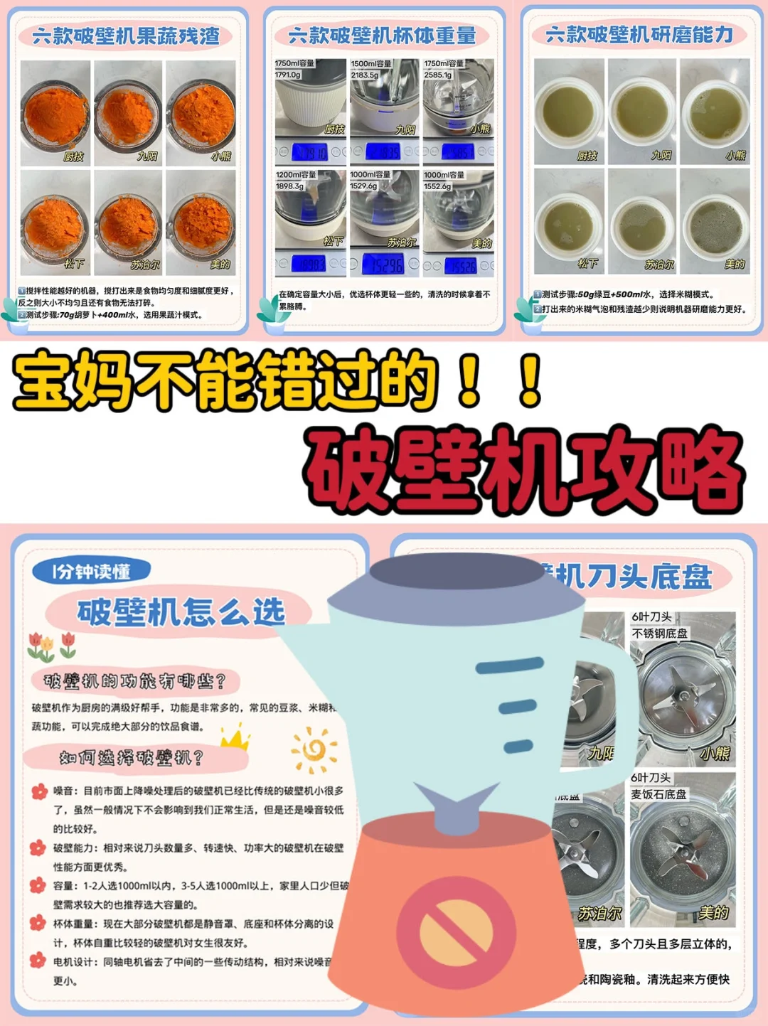 实力在线‼️好用的破壁机教你轻松拿下～