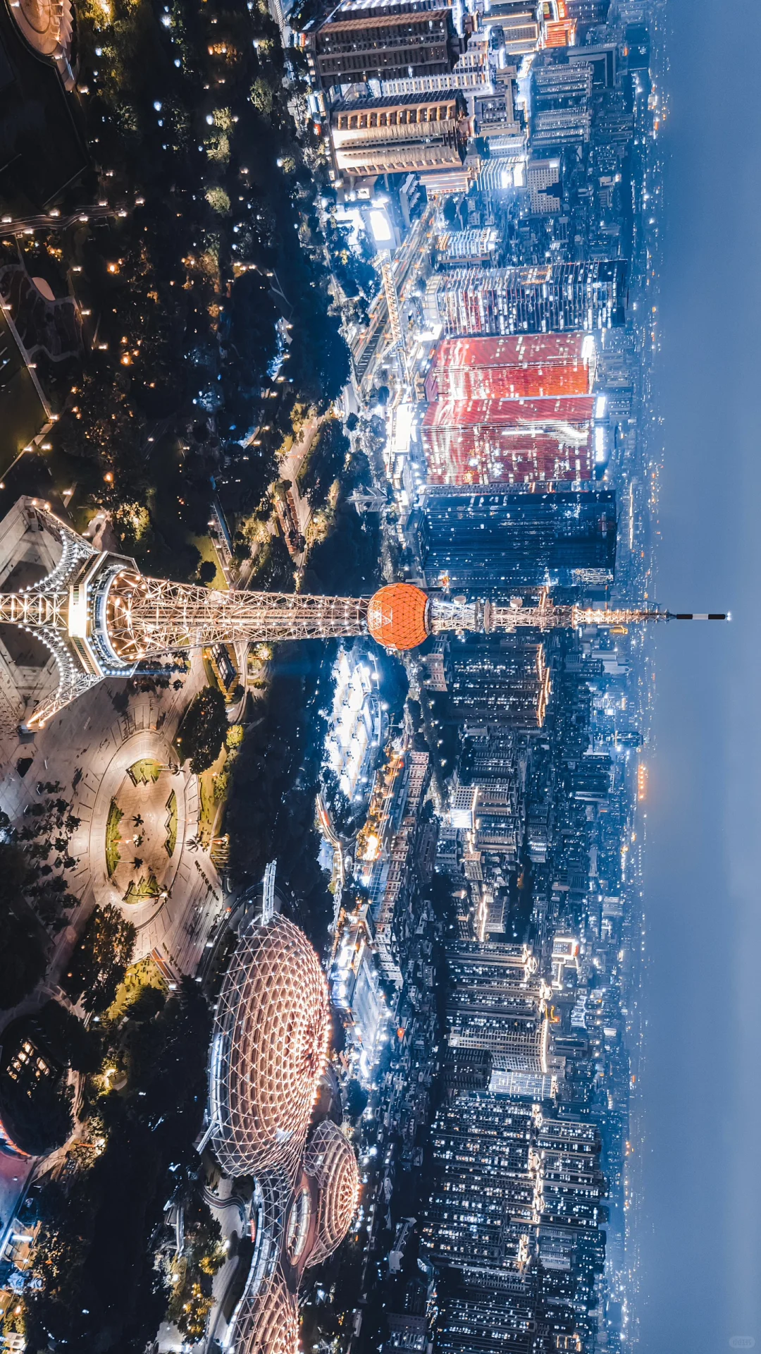 这不是东京，这是广东佛山！🌃夜景太科幻了