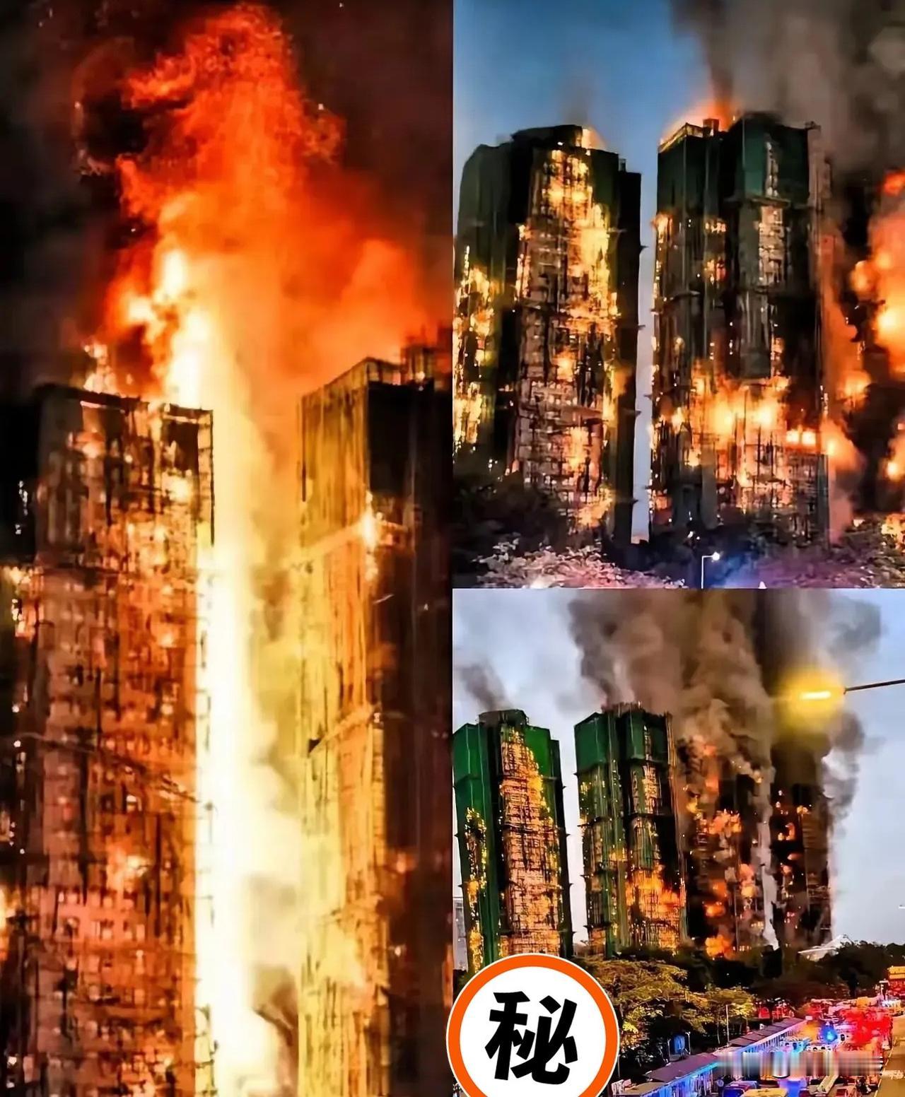 太揪心了

眼泪也流干了

一位香港的悲伤的女人因为一场大火

烧毁了她宏福苑的