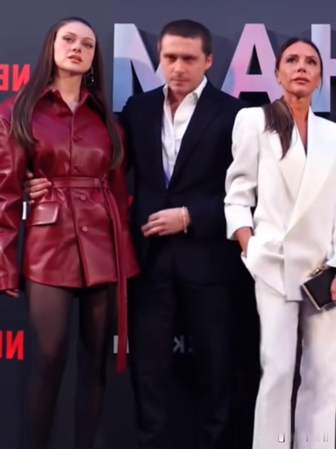 维多利亚和大儿媳妮可拉的婆媳矛盾，真的闹到全网皆知！俩人同框全程零互动，气场硬碰