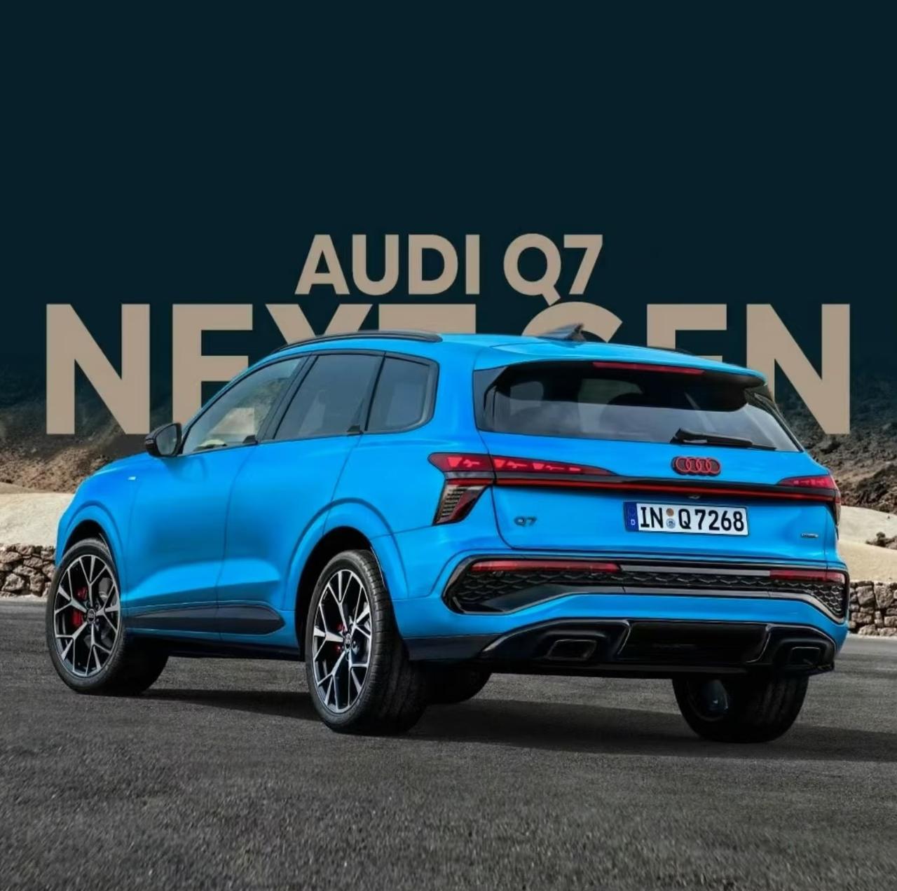 新一代Q7上路了吗？
15年终于大换代了，虽然Q7平时在路上寥寥无几，但确实德系