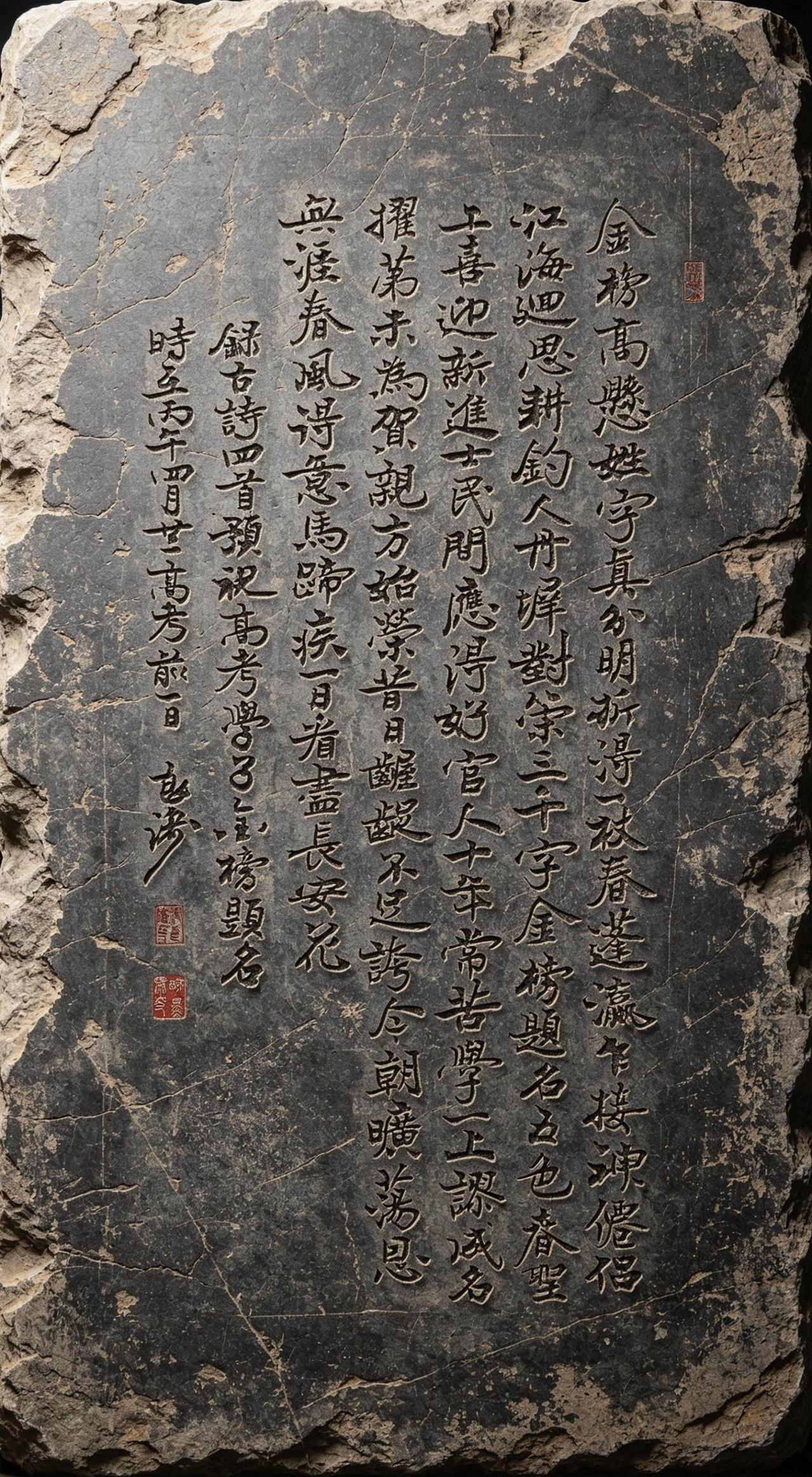 且将长风万里，送入你的笔下。
愿此行，纸绵墨利，金榜题名。
经典书法作品 古风书