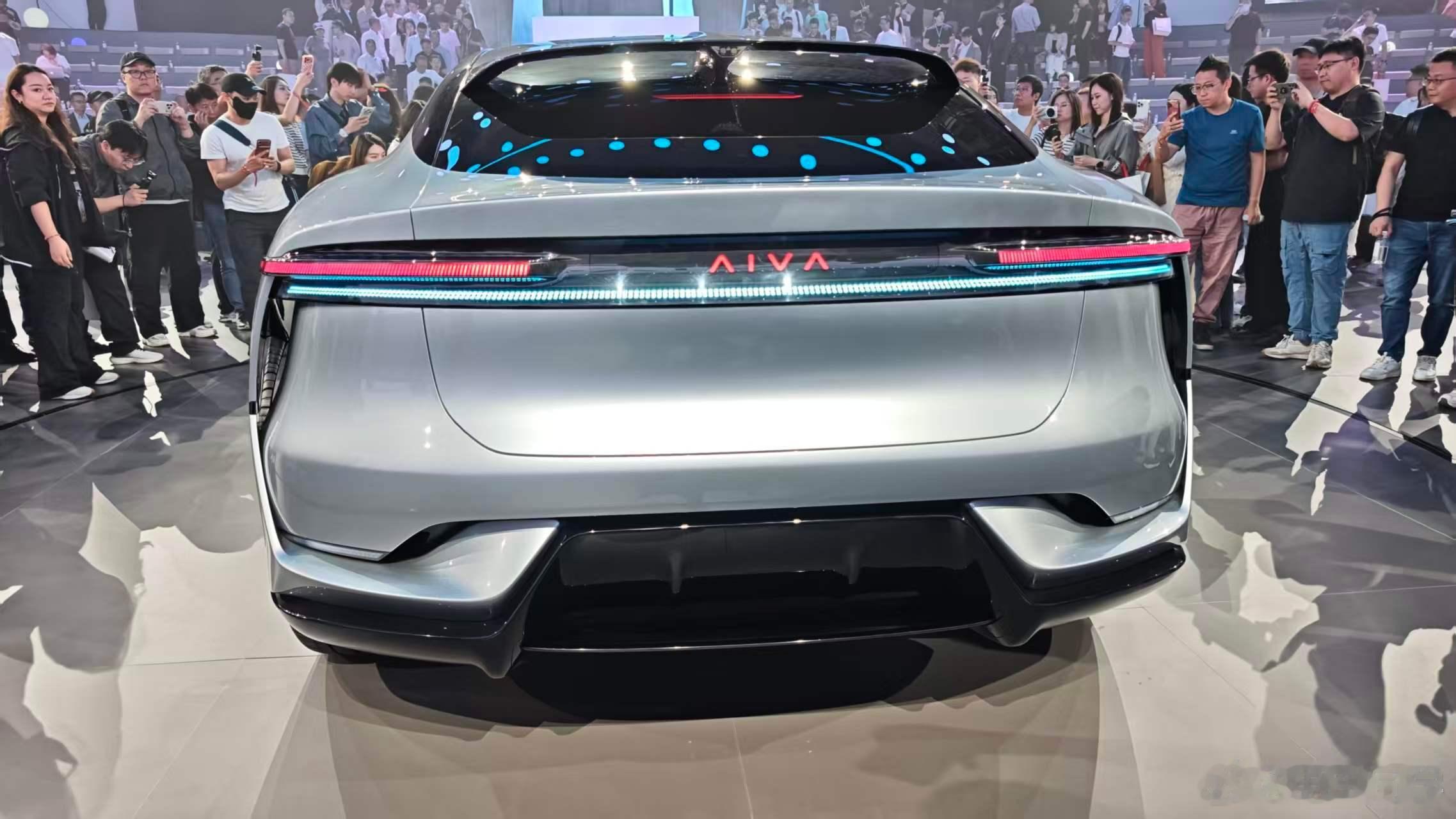 赛豆首款概念车，实拍来了赛豆科技aiva品牌发布会