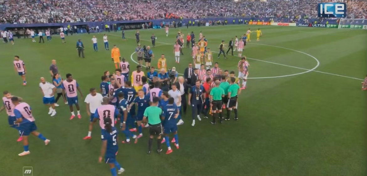 巴拉圭法国冲突2026世界杯1/8决赛法国1-0淘汰巴拉圭的比赛中，双方因频繁肢