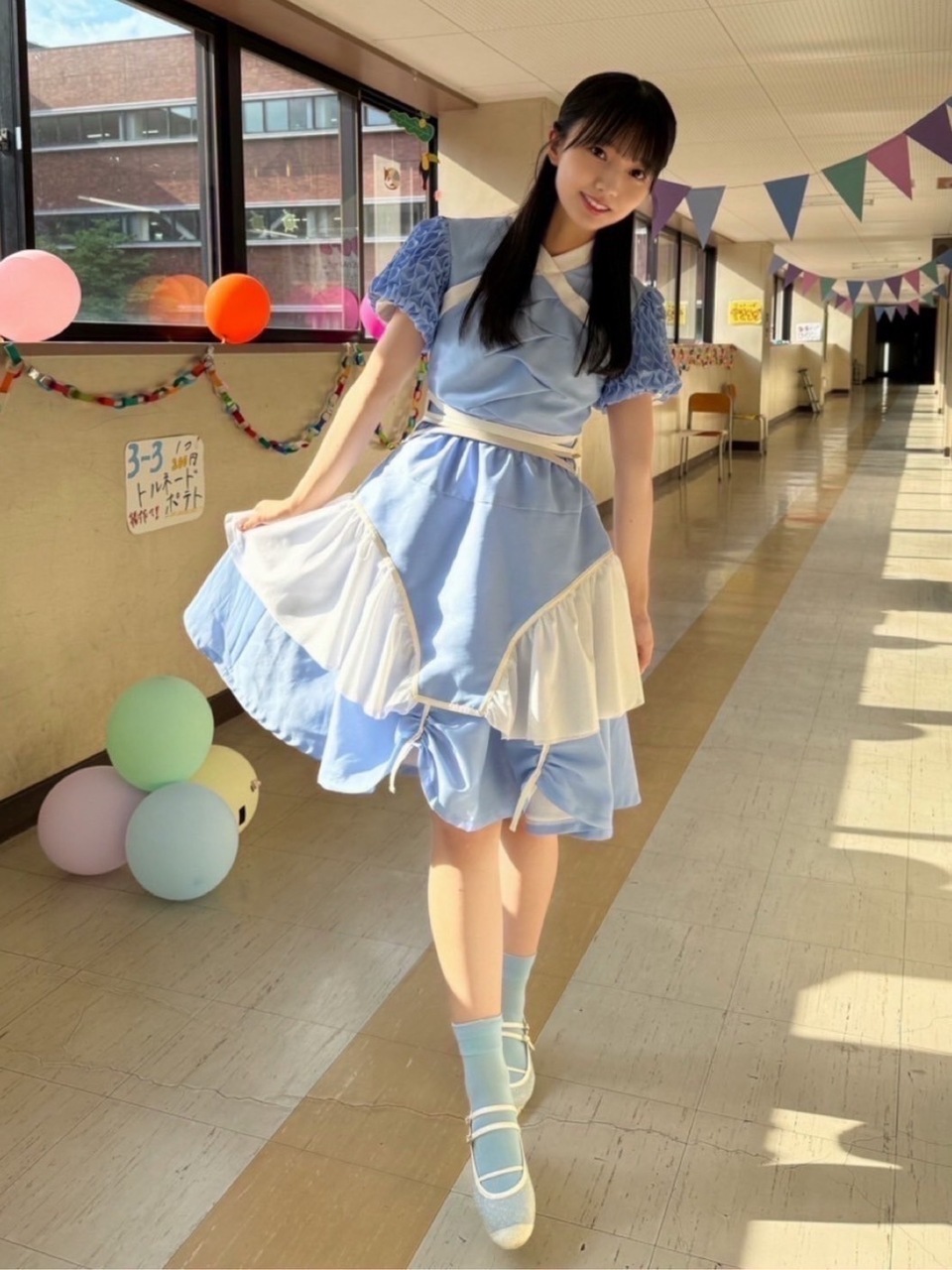 海邉朱莉「小さい頃から何度も行っている思い出の場所の大阪城ホール。そんな思い出の