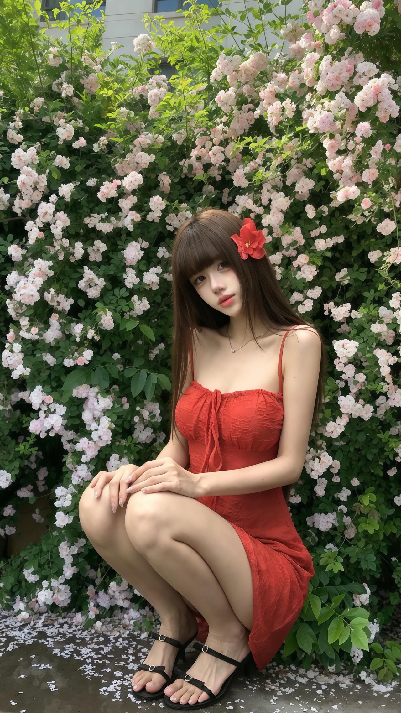 少女感穿搭美学 御姐少女感 红裙yyds