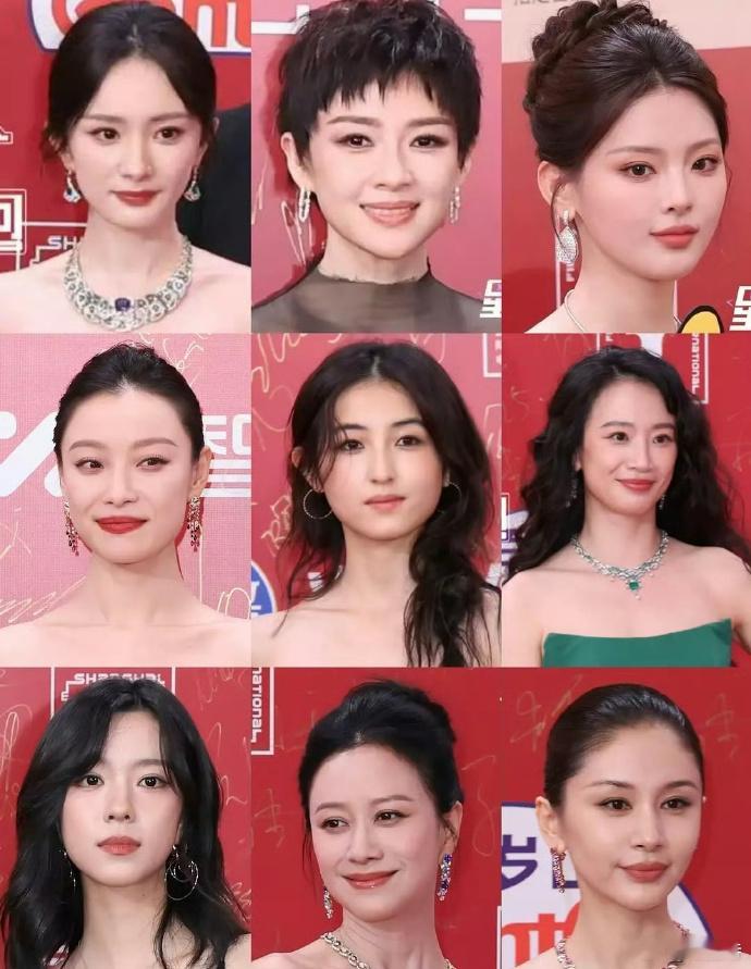 上影节女明星红毯怼脸生图，每一个都有独特的魅力，你最喜欢谁[偷笑] ​​​