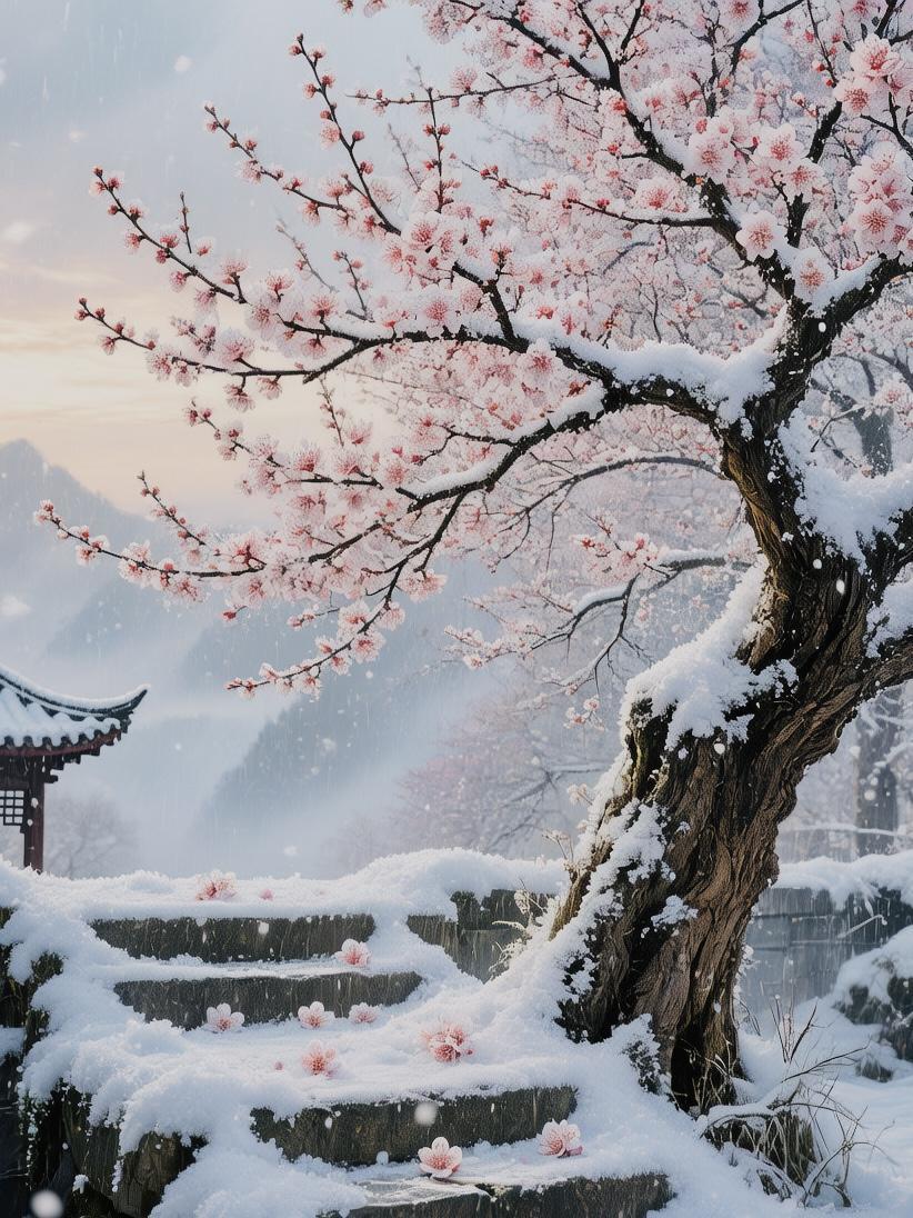 读陆游咏梅词
     
     卜算子·咏梅        毛泽东
    