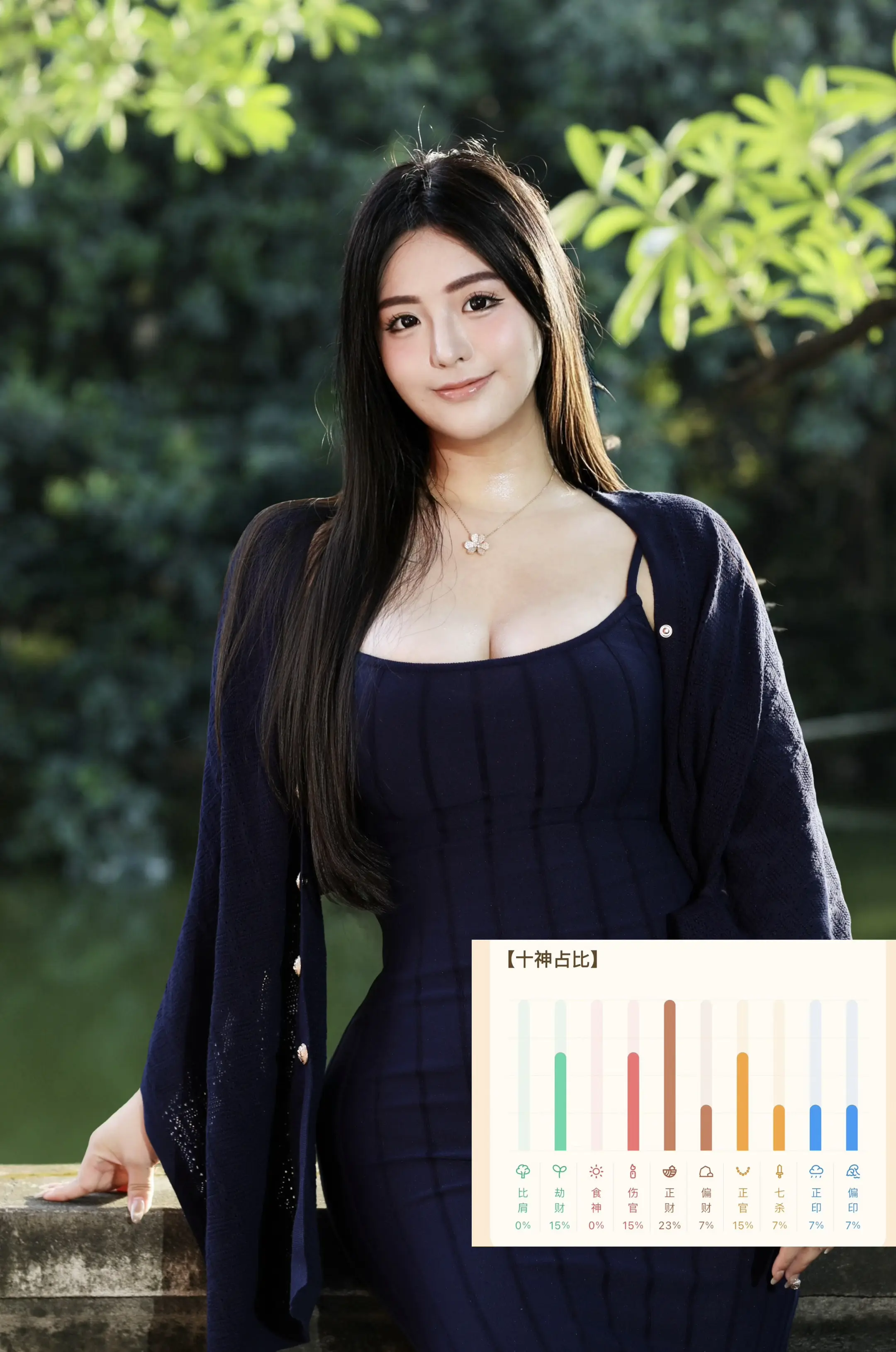 160斤｜当不了偏财女 只因命格正财女。