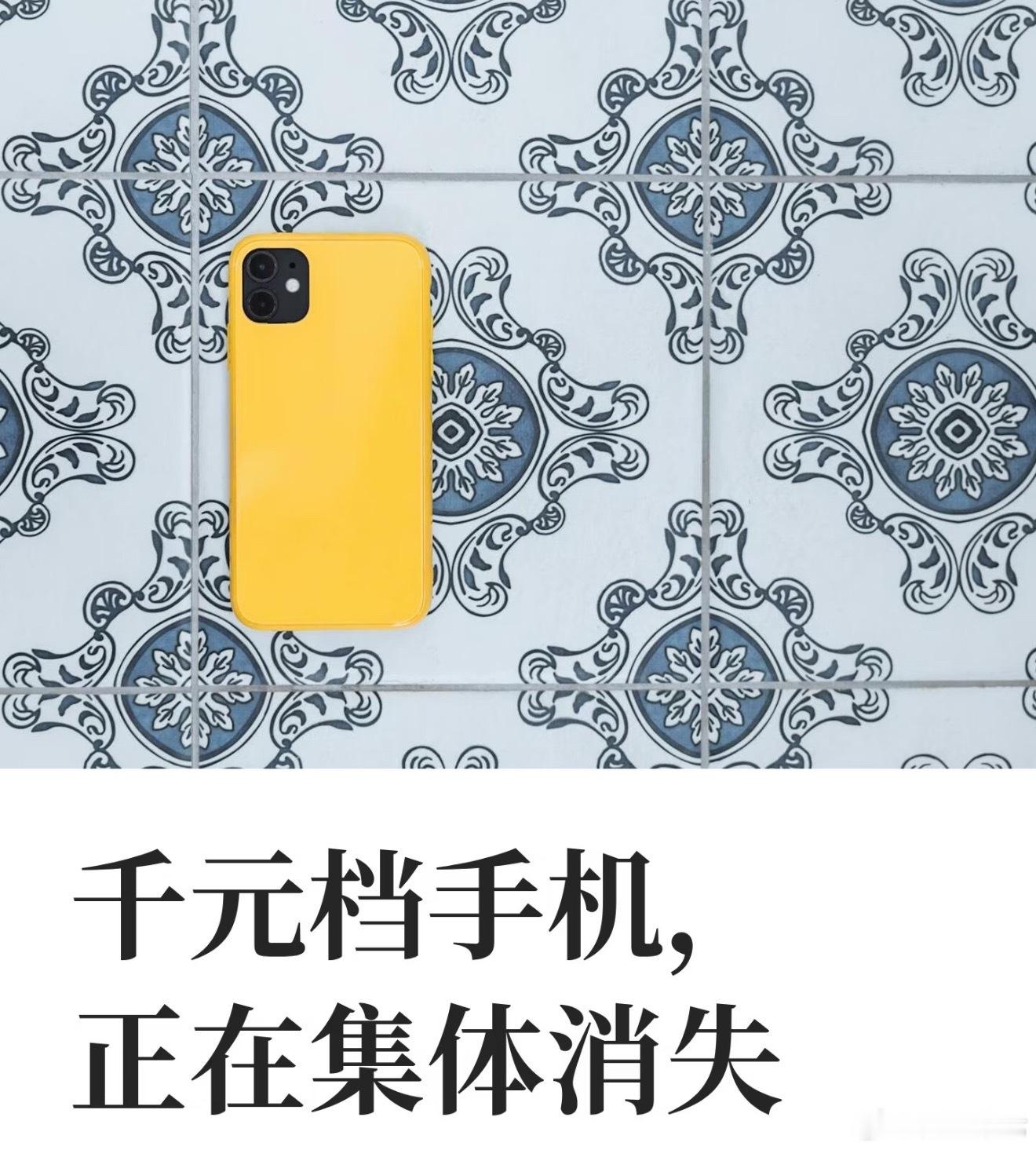你对手机涨价脱敏了吗不是脱敏，是一次接一次的涨价，让我习惯了高价位，以前五六千的