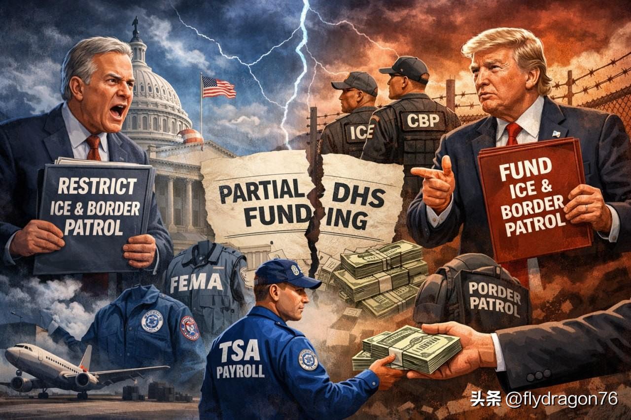 🇺🇸华盛顿的分歧：参议院化解危机燃眉之急，但移民政策争端依然持续

2026