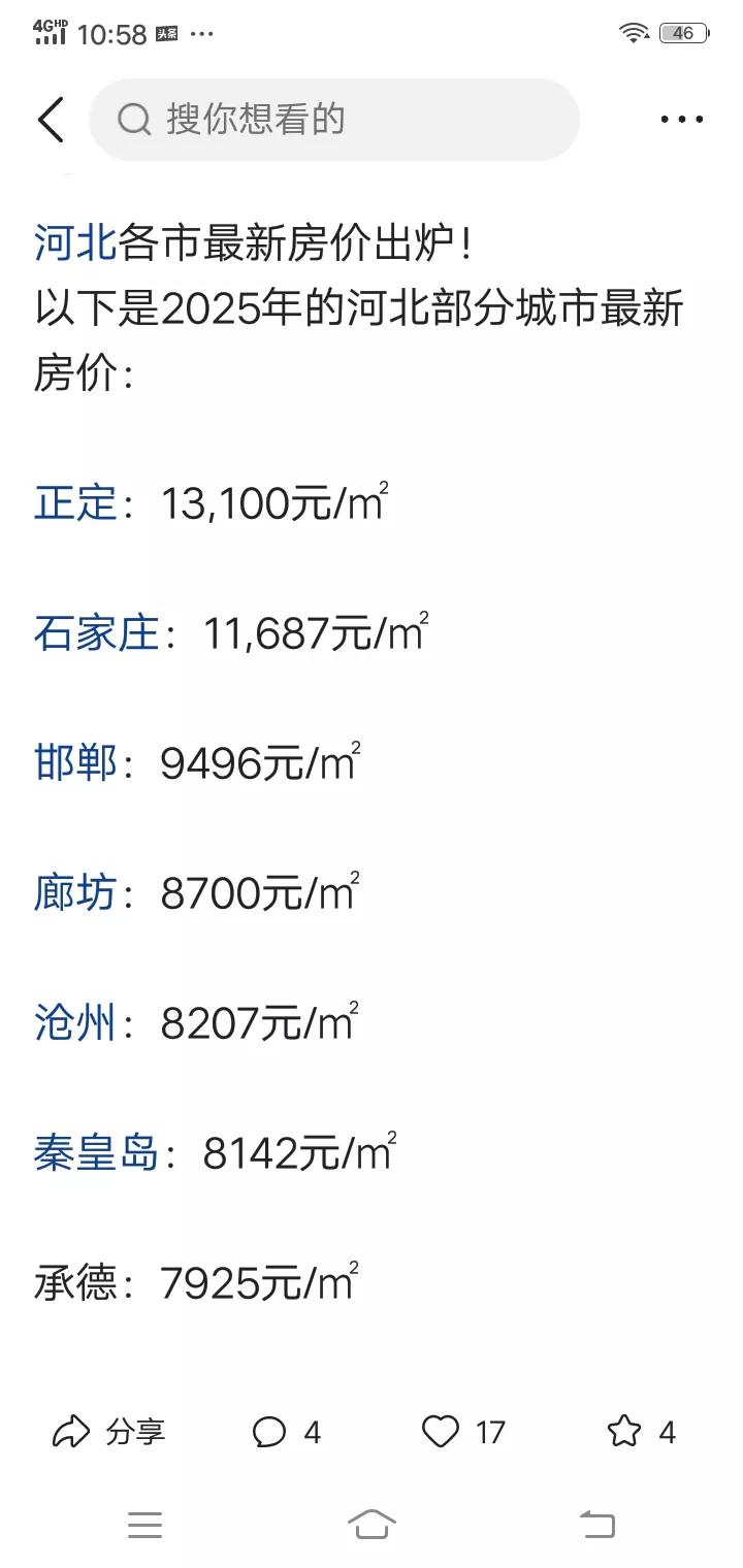 邯郸房价坚挺
                  名列全省第二

       