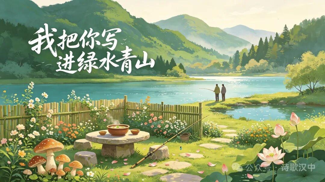 我把你写进绿水青山

作者/盛晏平
      
我把你写进青山
就会和你天天见