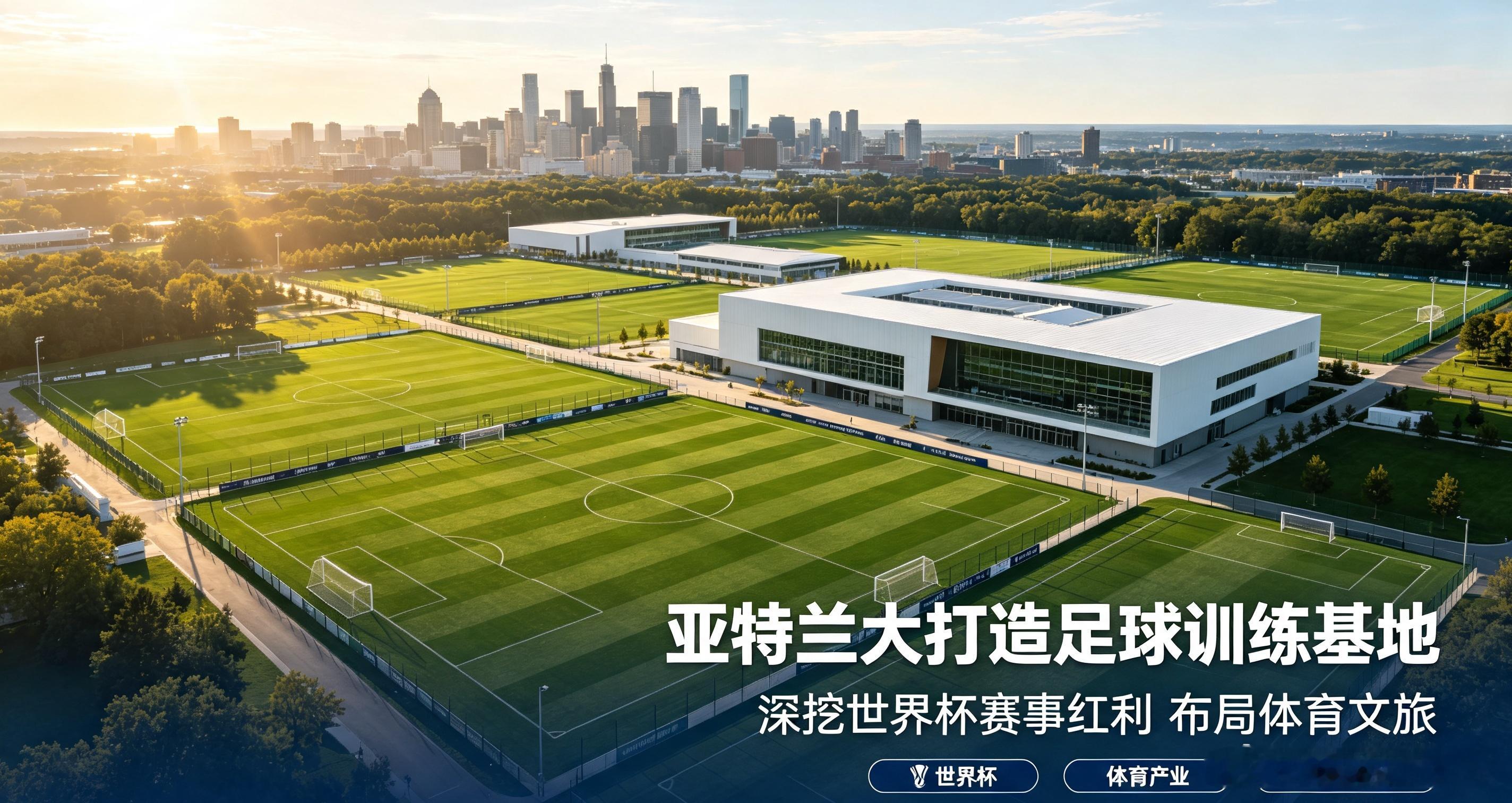 美加墨世界杯落下帷幕，亚特兰大规划建设专业足球训练基地，深度挖掘赛事红利，布局体