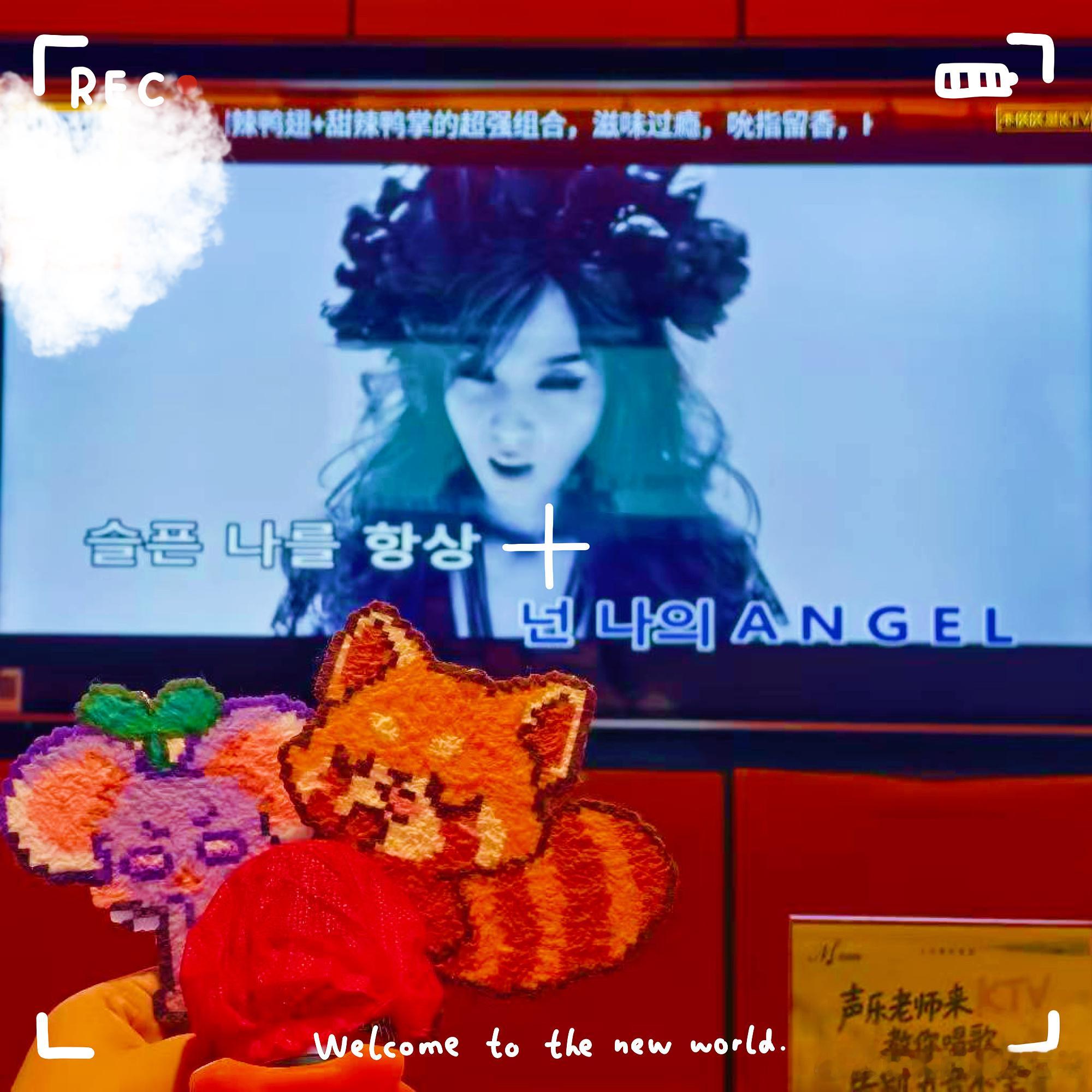 *带小苗小鼠来唱angel！火速今天安排上给宝宝们唱了 