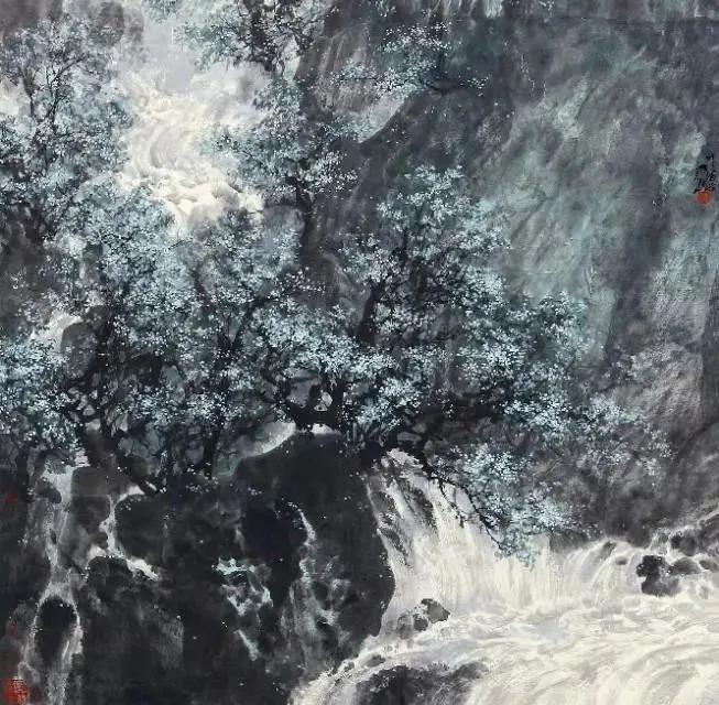 仙境再现，仙气山水画，如梦如幻的美景，让人心醉神迷