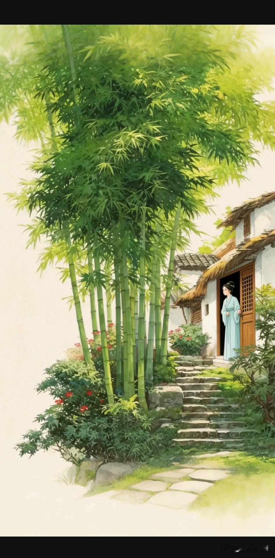 《天地心鉴》

云山自起灭，江月任西东。
杖头悬北斗，袖底纳长风。
事来如雁度，