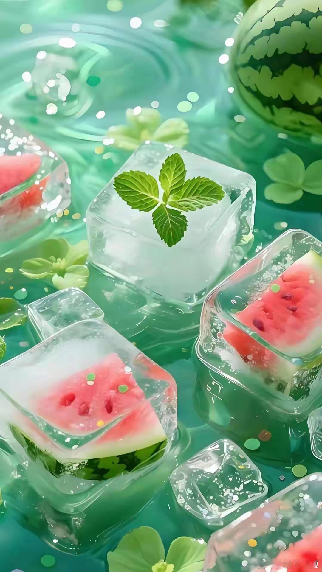 赴一场夏日绿意约会🍃西瓜、微风、温柔好天气～ 