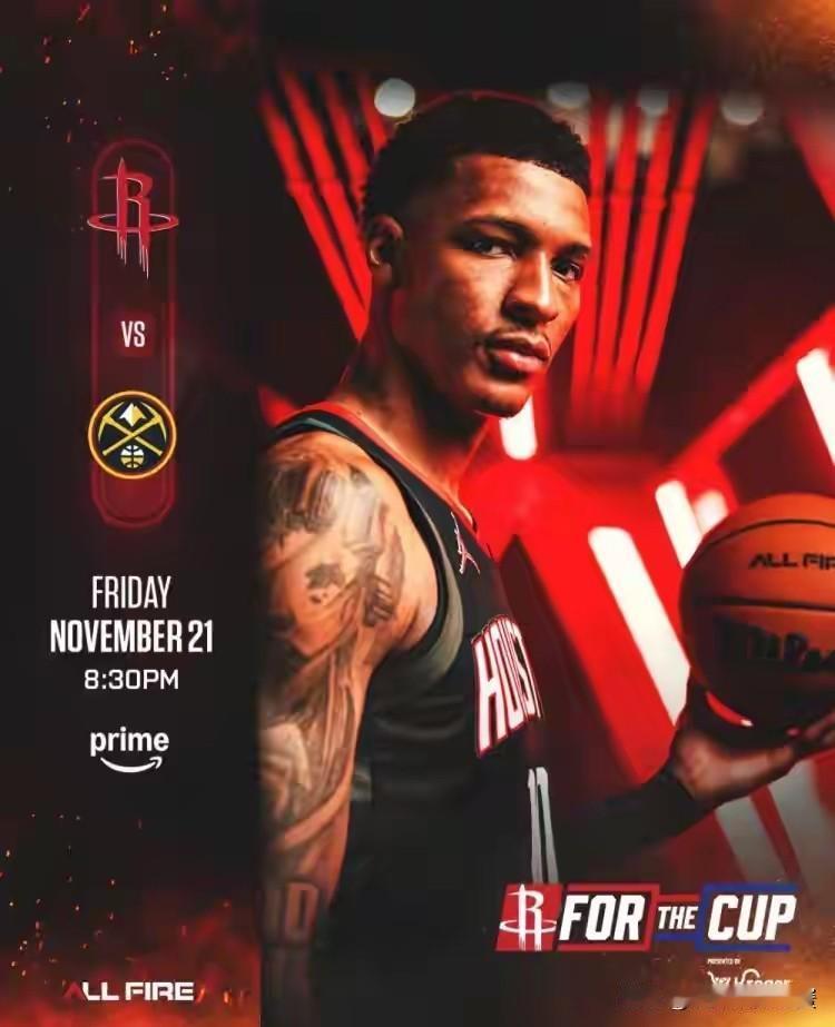 火箭官方真是特别会来事！明天火箭将会坐镇主场迎来和掘金的NBA杯赛，今天火箭官方