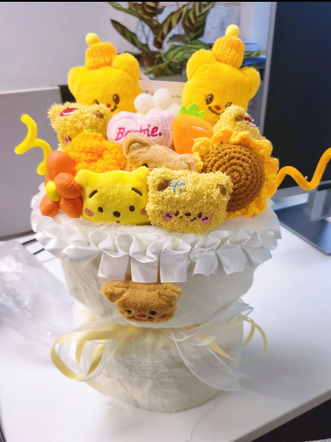 谁能拒绝永不凋谢的玩偶花束💐