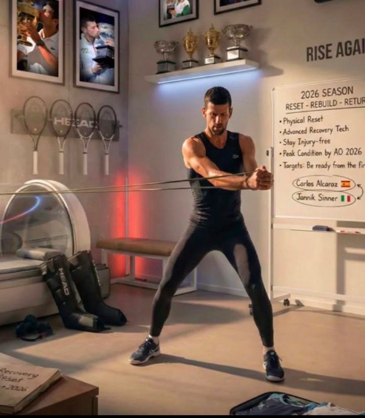 网球talking大会 诺瓦克·德约科维奇：“我正在努力恢复身体状态，希望202