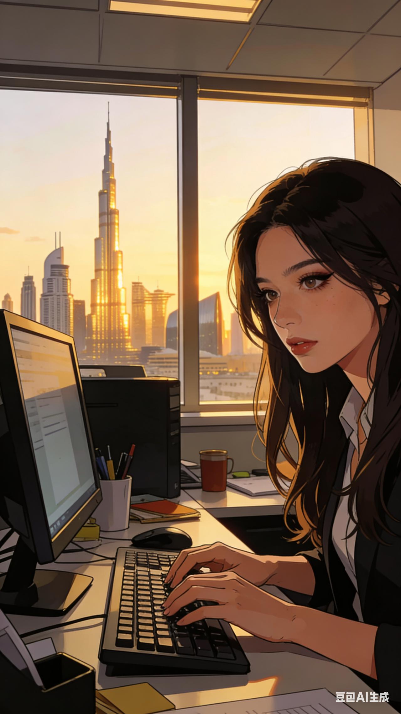 公司有一个同事，
从去年开始每周六居家办公，其他人都是正常来公司上班，原因是她把