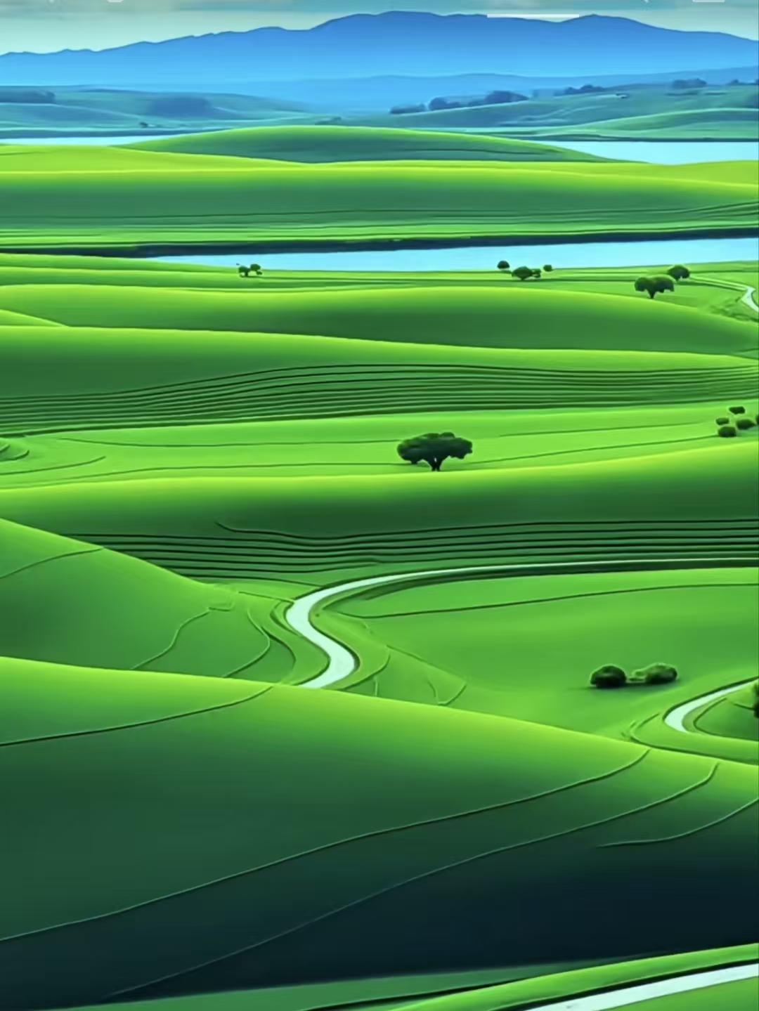 天净沙·情真意重
心间念你情长，
眼中珍你荣光，
意里随你柔肠。
情深难量，
满