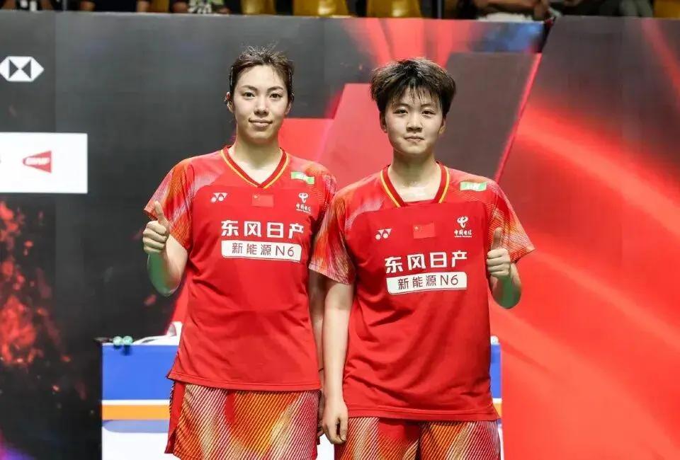北京时间5月22日下午，刚刚结束了一场马来西亚羽毛球大师赛女双1/4决赛，世界排
