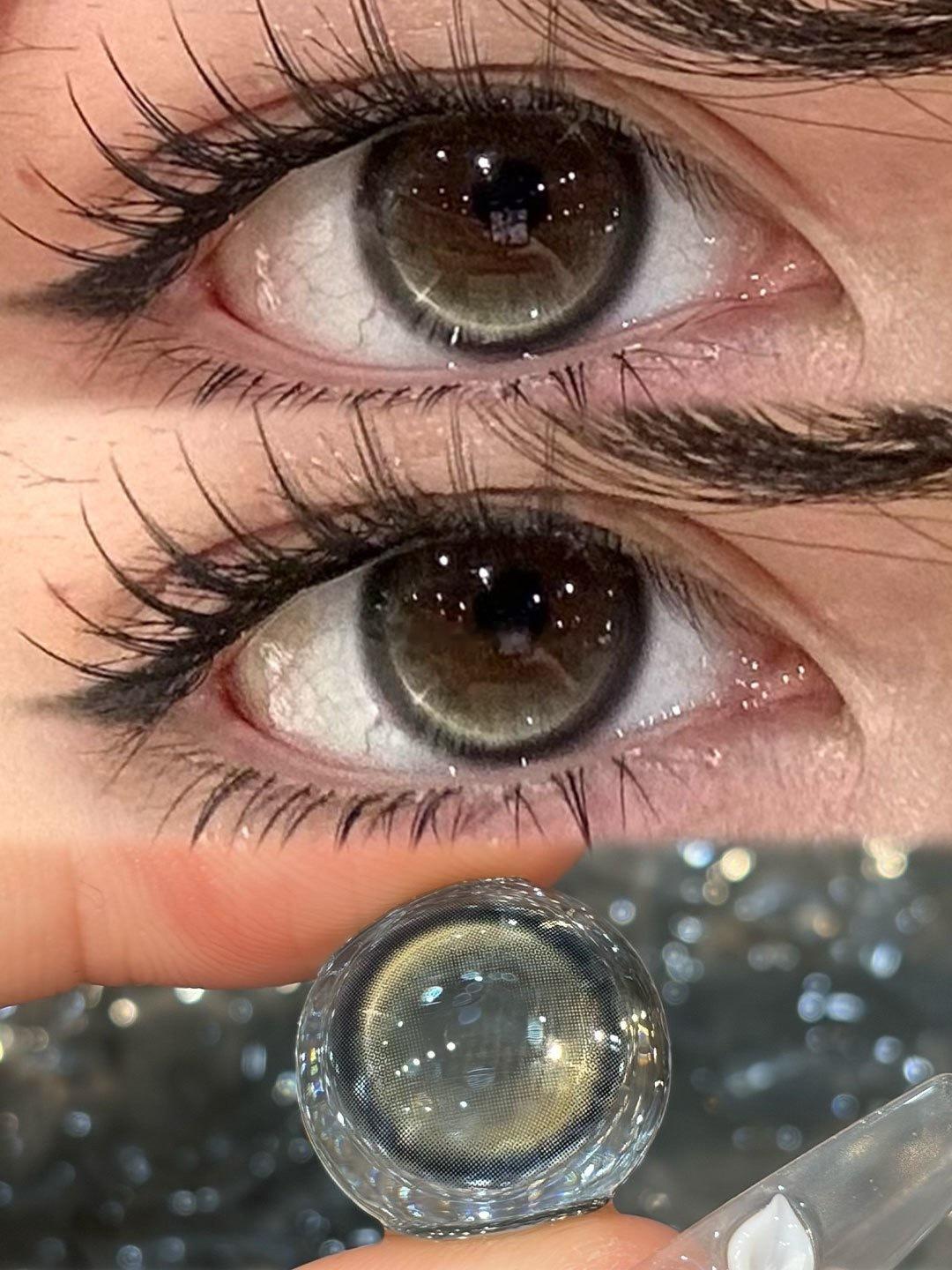一亿光年·出道即高峰📍精致韩女心机小可爱的必备眼里有温柔星芒～搭配淡淡渐变 
