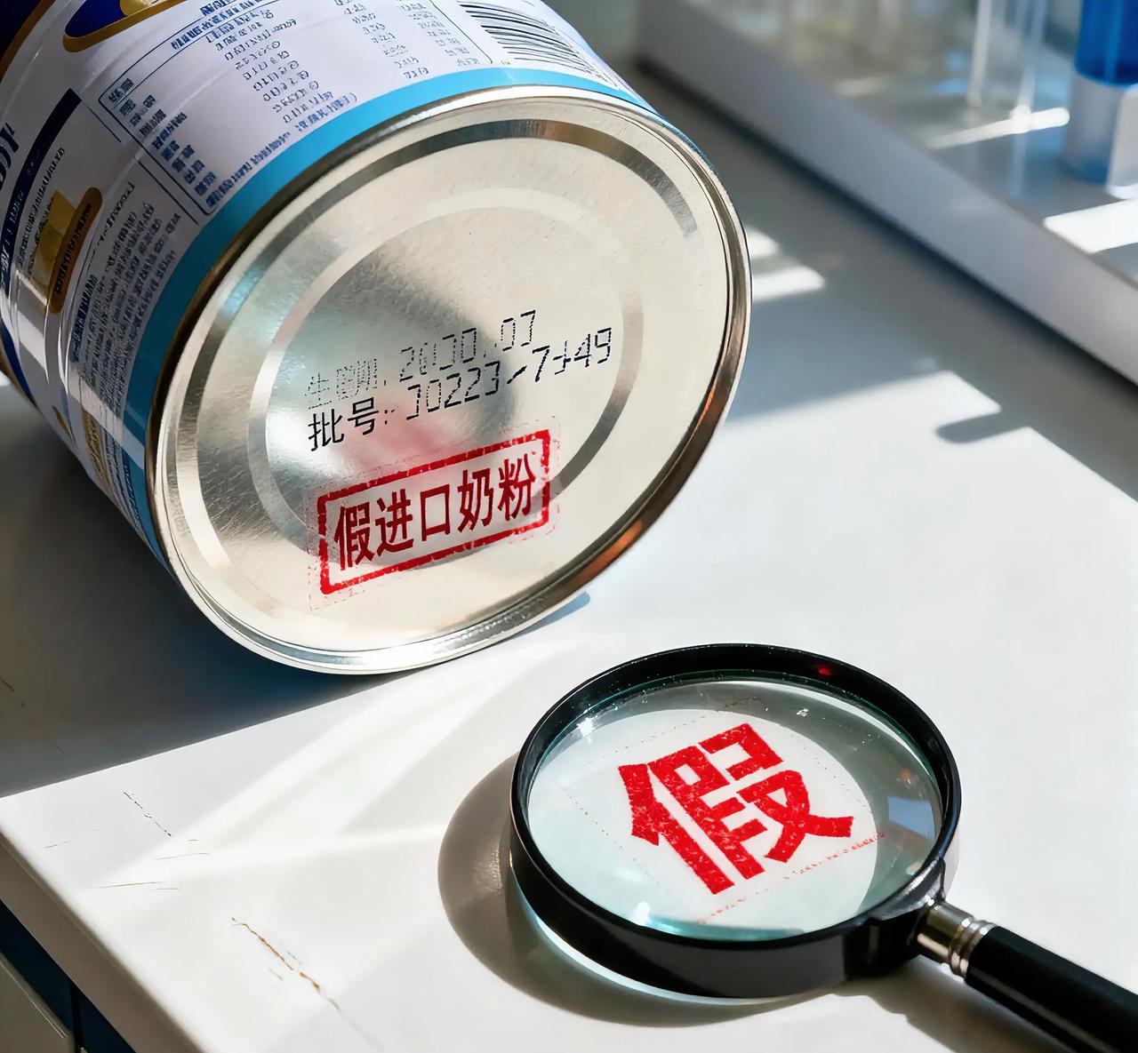 奶精+淀粉冒充进口奶粉？赚黑心钱没底线！
 
网红进口奶粉被曝是奶精混淀粉造假，