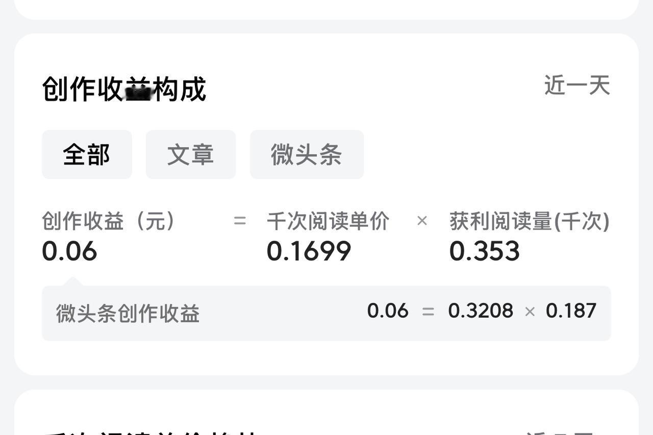 今天接着晒收益！

其实今天我是不想晒收益的，只不过参加这个头条创作训练营活动，