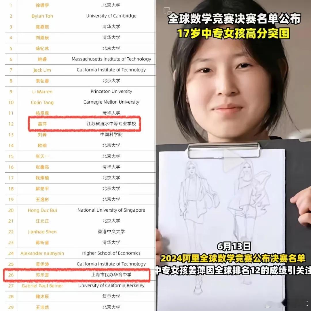姜萍的梦想是浙大，浙大：这泼天的富贵是直接砸我头上了吗？姜萍这种程度的数学，绝对
