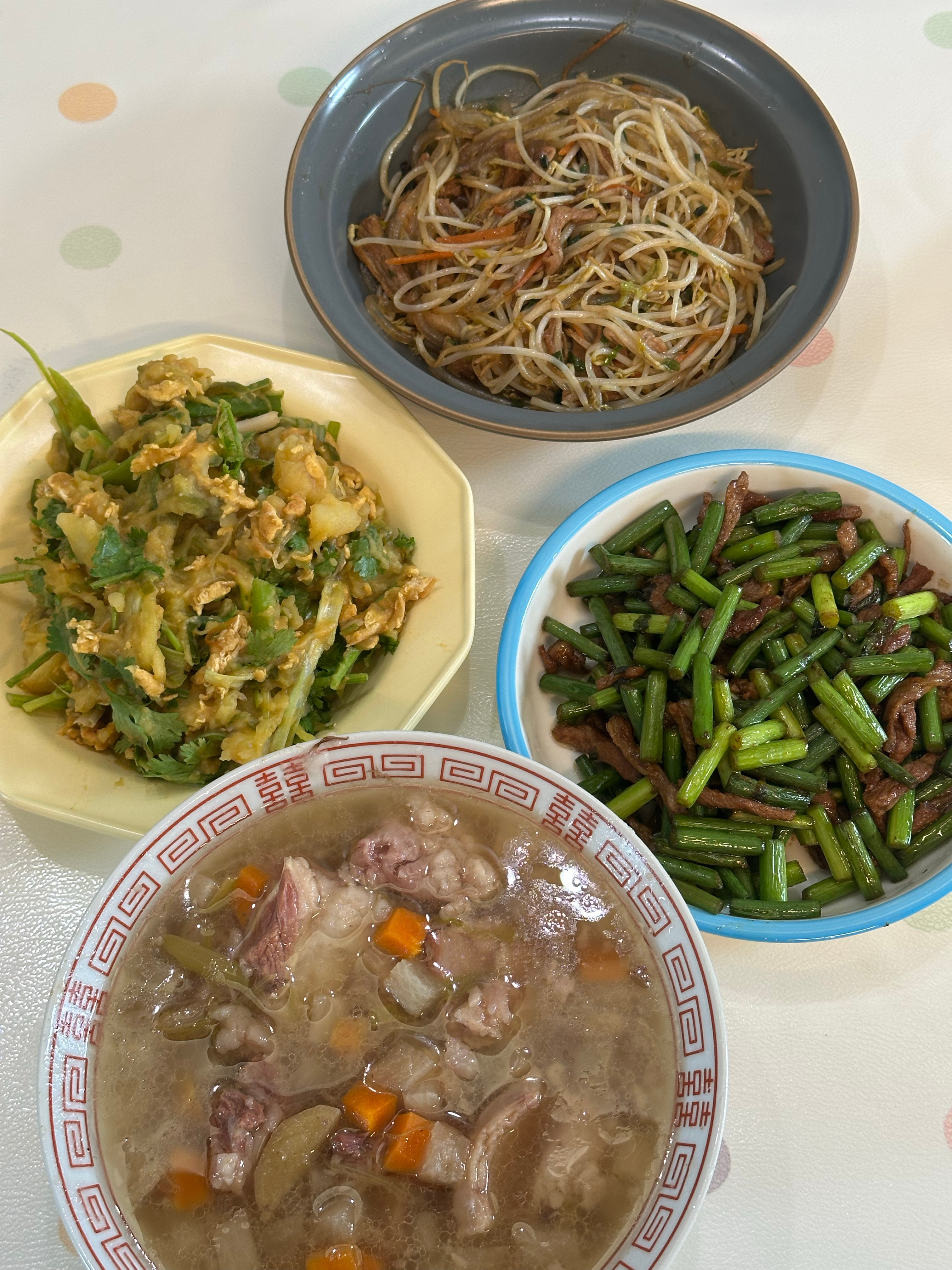 吃饭了🍽️恰巴塔包着茄子土豆🥔中西合璧。 