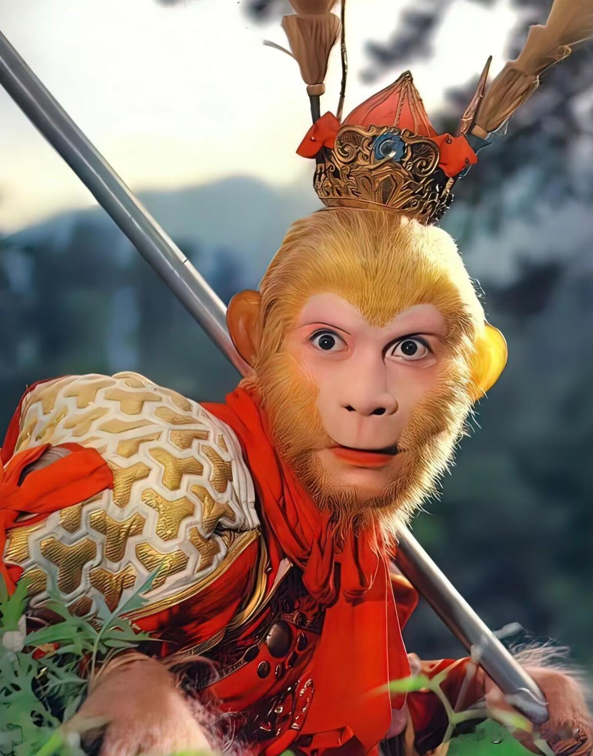 几代人脑子里跳出来的美猴王就是六小龄童的模样。他不是演得好不好的问题，而是他就是