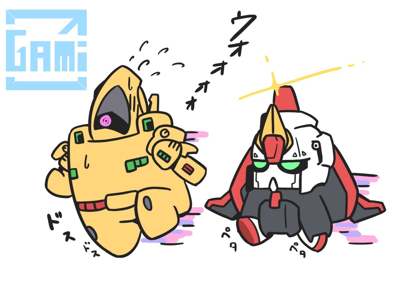 Z西瓜冰（via Gami）高达