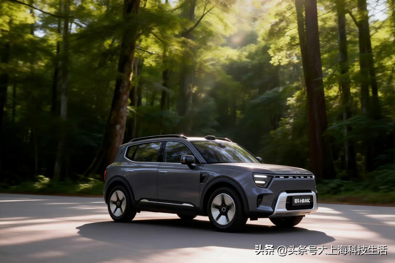 smart精灵5以简约线条勾勒出都市与自然的完美平衡，在林间小径上轻盈前行。阳光