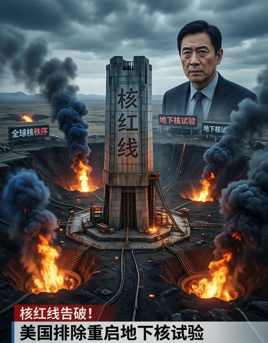核红线告破？美国不排除重启地下核试验，全球核秩序走到悬崖边

路透社3月24日曝