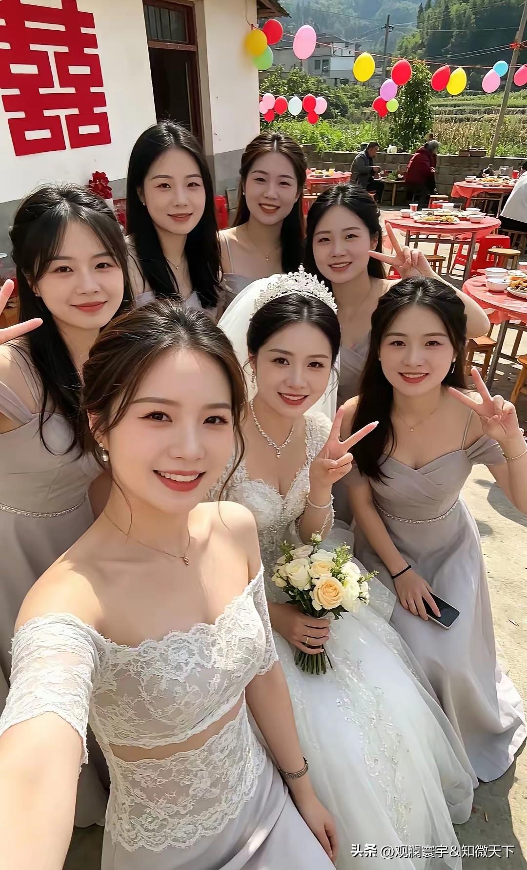 这是什么神仙伴娘团啊[偷笑]
颜值这么高[赞]
新娘会不会后悔[偷笑]