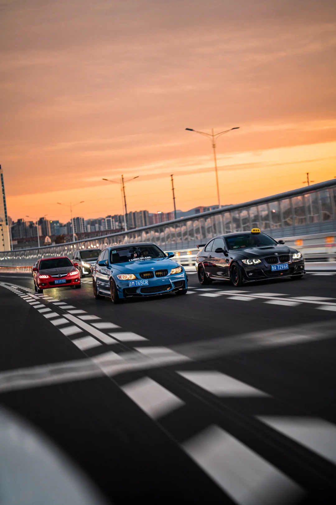 我在山东洛杉济拍到了世纪晚霞！！