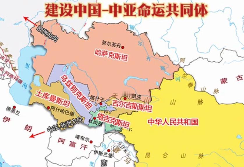 中亚五国正在陆续完成去俄化进程！其实中亚地区的去俄化，没有那么猛烈，是一个缓慢坚