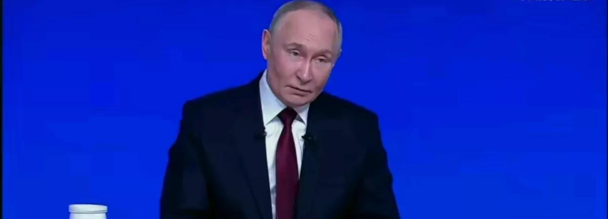 塔斯社报道，当地时间19日，俄罗斯总统普京，在当天举行的“年度记者会直播连线”活