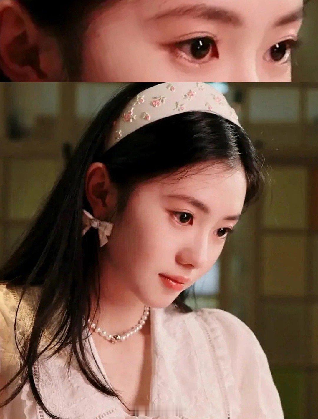 她到底是浓颜还是淡颜☁清清丽丽的小白花眉眼眉尾下落的弧度 减少面部留白绒绒妈生感