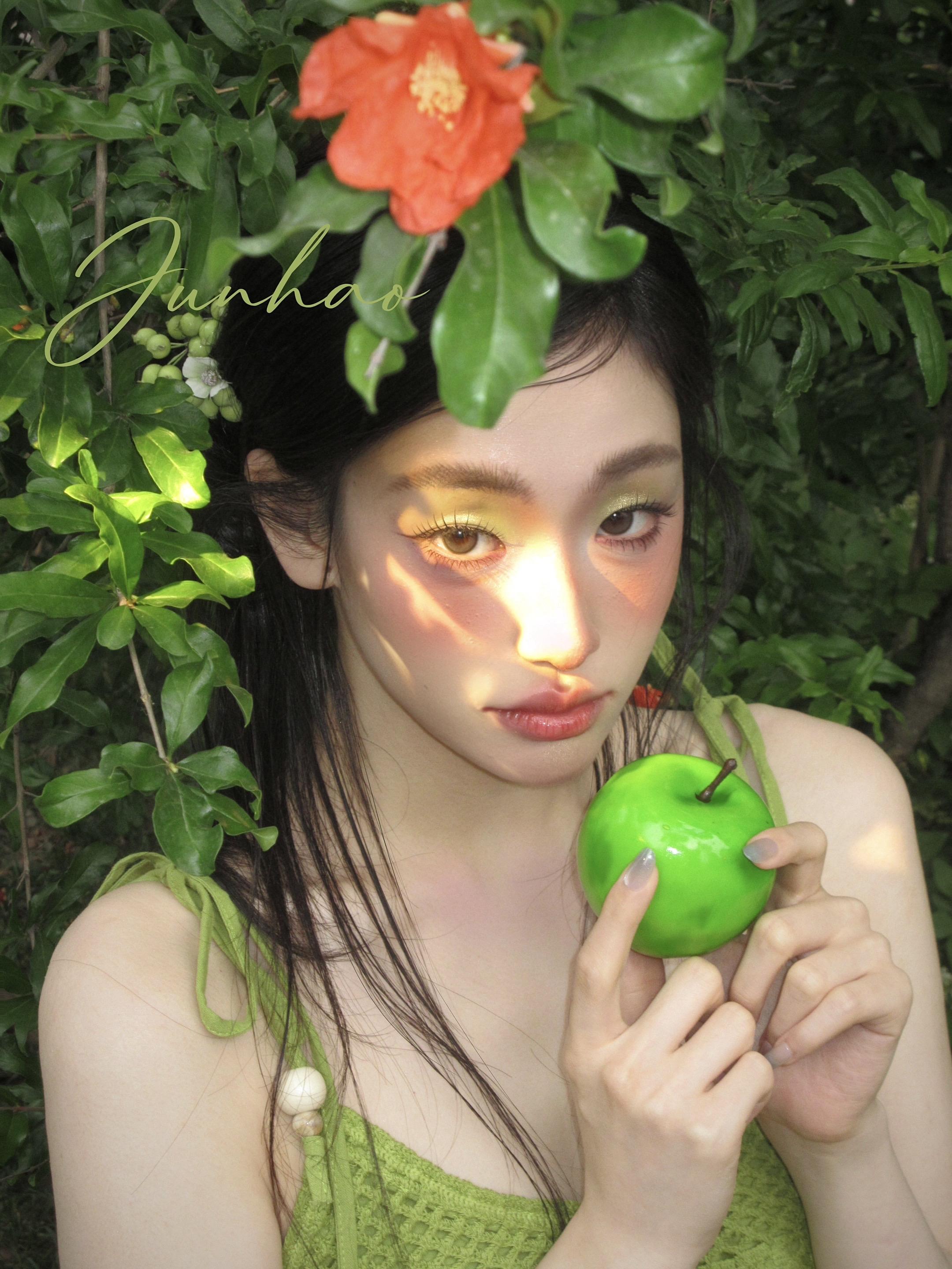 🍏。夏天的风是青苹果味 清透氧气感拉满