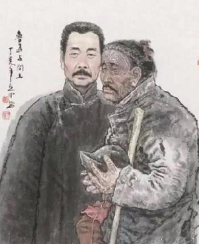 1934年，与鲁迅分别15年的闰土病逝，终年57岁，临终前，闰土抱憾道：“要不是